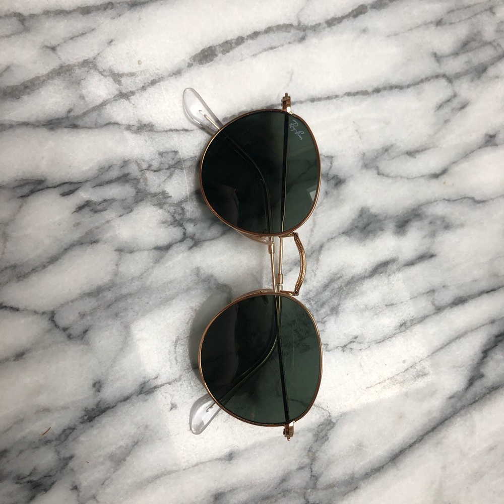 Ray Ban Round Metal Sunglasses Sz Small